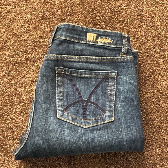 Kut From The Kloth, Size 8 EUC, Bootcut Jeans Dark Wash - Picture 3 of 8